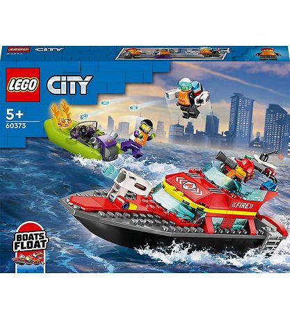 LEGO City - Brandvsnets Redningsbd 60373 - 144 Dele