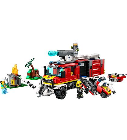 LEGO City - Brandvsnets Kommandovogn 60374 - 502 Dele