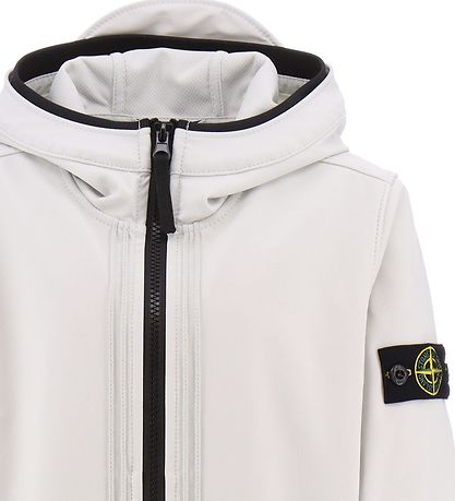 Stone Island Softshelljakke - Pearl Grey