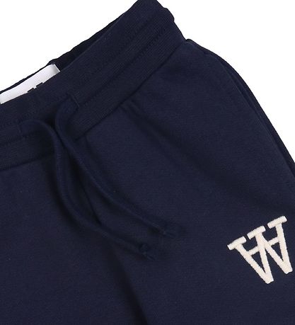 Wood Wood Sweatpants - Ran AA - Navy