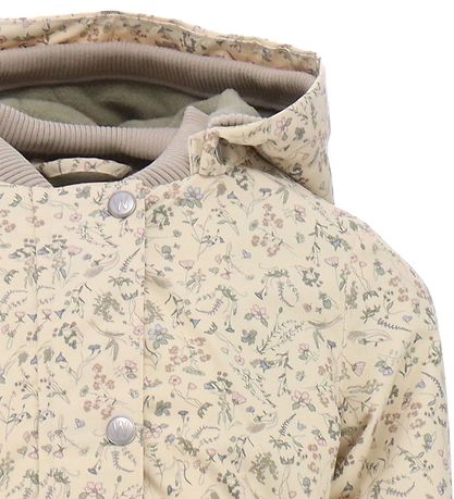 Wheat Sommerjakke m. Fleece - Gry - Wild Flowers