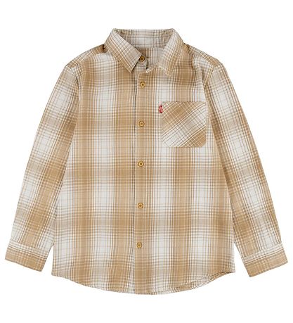 Levis Kids Skjorte - Iced Coffee m. Tern