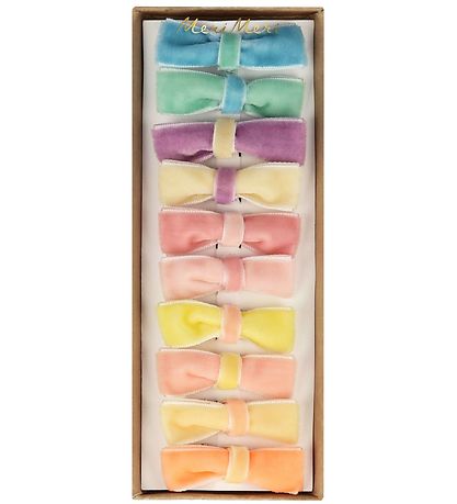 Meri Meri Hårspænder - 10-pak - 5 cm - Pastel