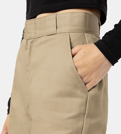 Dickies Bukser - Phoenix Cropped Rec - Khaki