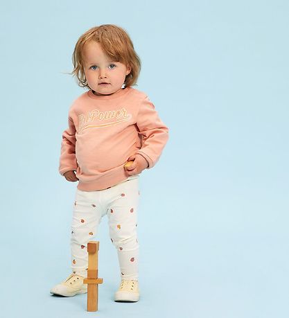 The New Siblings Sweatshirt - TnsFala - Peach Beige