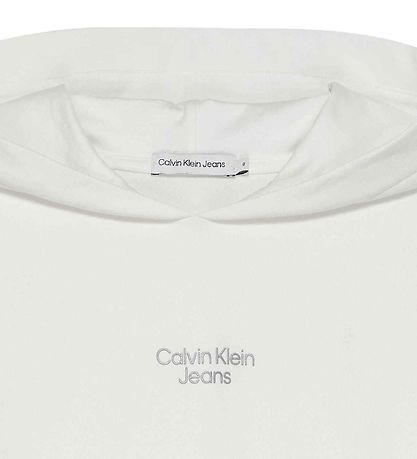 Calvin Klein Httetrje - Stack Logo Overlap - Bright White