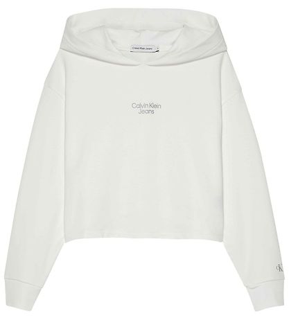 Calvin Klein Httetrje - Stack Logo Overlap - Bright White