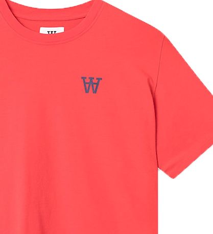 Wood Wood T-Shirt - Ace AA - Apple Red