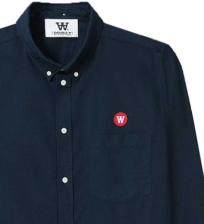 Wood Wood Skjorte - Tod Shirt - Navy