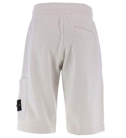 Stone Island Sweatshorts - Pearl Grey