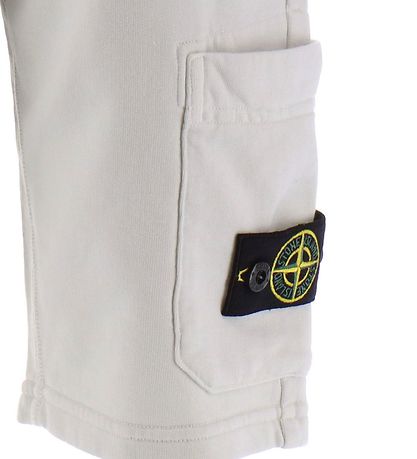 Stone Island Sweatshorts - Pearl Grey