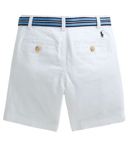 Polo Ralph Lauren Shorts - Bedford - Classics I - Hvid m. Blte