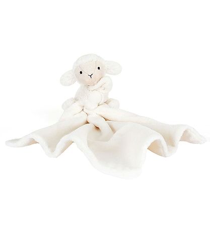 Jellycat Nusseklud - 34x34 cm. - Bashful Lamb