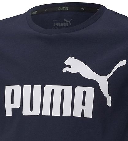 Puma T-shirt - Ess Logo - Peacoat