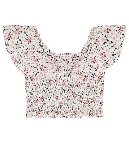 Designers Remix Top - Sandrine - White Flower Print