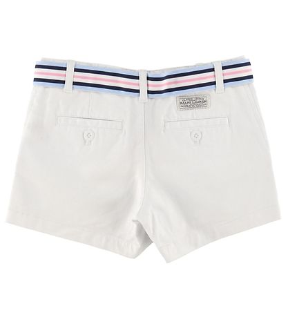 Polo Ralph Lauren Shorts - Watch Hill - Hvid m. Blte