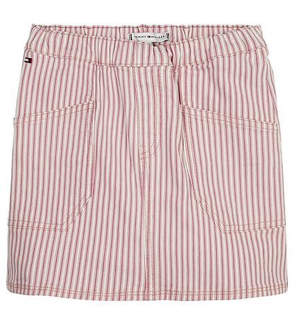 Tommy Hilfiger Nederdel - Denim Railroad - Pinkestripe