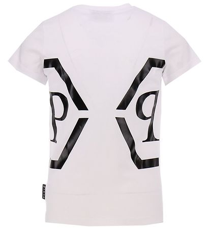 Philipp Plein T-shirt - Maxi - Hvid m. Sort