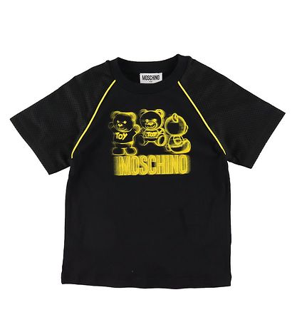 Moschino T-shirt/Shorts - Sort m. Gul