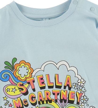 Stella McCartney Kids T-shirt - Bl m. Print