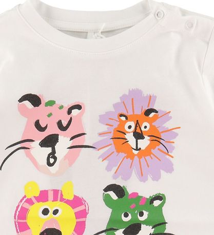 Stella McCartney Kids T-shirt - Hvid m. Lver