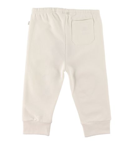 Stella McCartney Kids Sweatpants - Hvid m. Hjerter