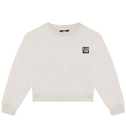 DKNY Sweatshirt - Cropped - Sand