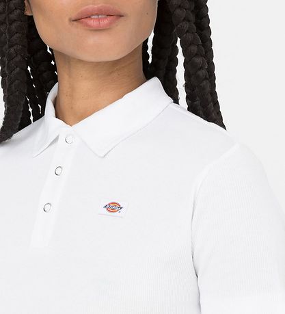 Dickies Polo - Rib - Tallasee - Hvid