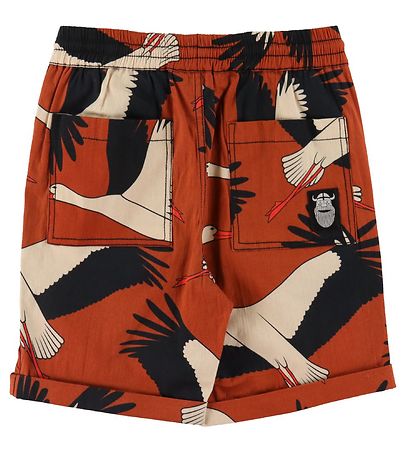 Danef Shorts - Danalfred Poplin - Rust