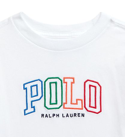 Polo Ralph Lauren T-shirt - Classics I - Hvid m. Polo