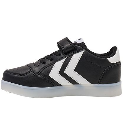 Hummel Sko m. Lys  - Stadil Flash Low - Black