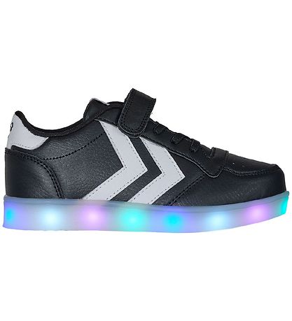 Hummel Sko m. Lys  - Stadil Flash Low - Black