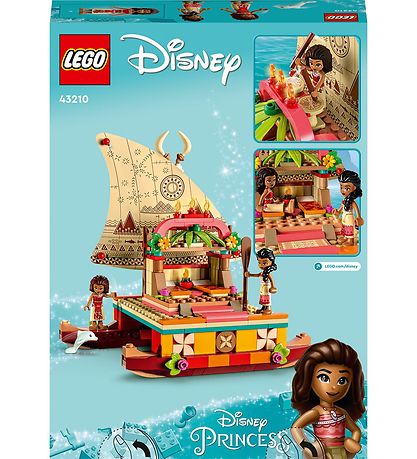LEGO Disney Princess - Vaianas Vejfinderbd 43210 - 321 Dele