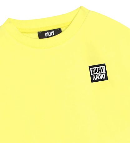 DKNY Sweatshirt - Cropped - Lemon