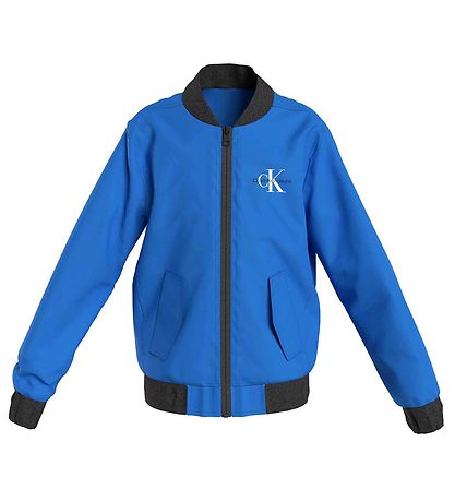 Calvin Klein Sommerjakke - Essential Bomber - Corrib River Blue