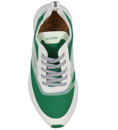 Woden Sneakers - Stelle Transparent - Hvid/Basil