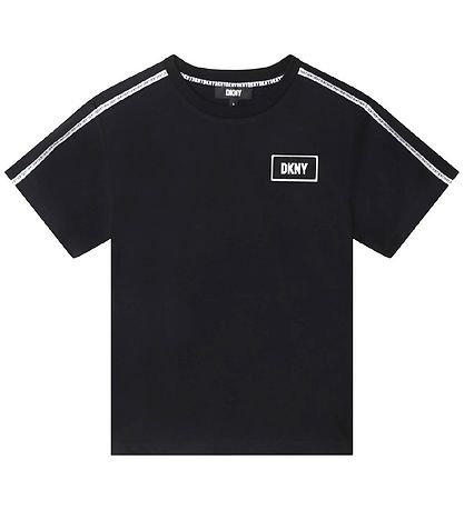 DKNY T-shirt - Sort m. Logostriber