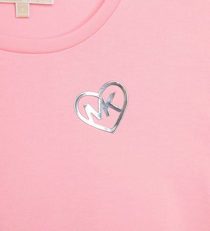 Michael Kors T-shirt - Cropped - Washed Pink