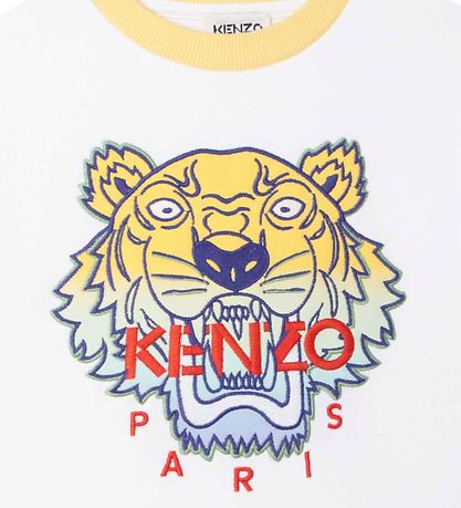 Kenzo T-shirt - Hvid m. Tiger