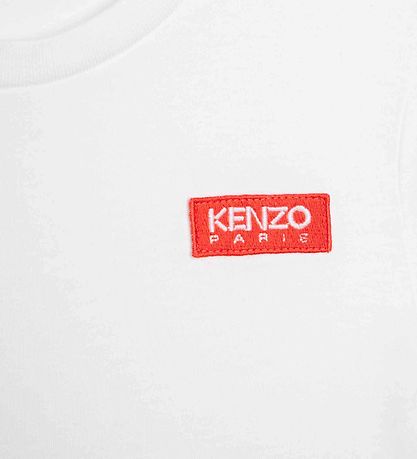 Kenzo T-shirt - Hvid m. Orange