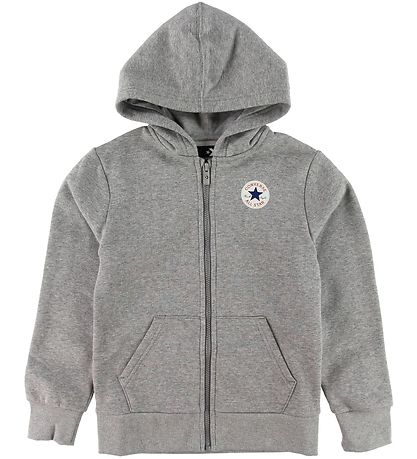 Converse Cardigan - Grey Heather