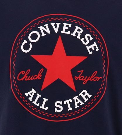 Converse T-Shirt - Obsidian/Enamel Red