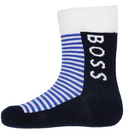 BOSS Strmper - Navy m. Striber