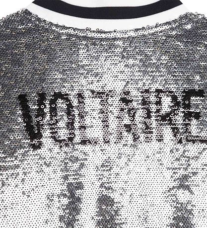 Zadig & Voltaire Jakke - Sølv m. Pailletter