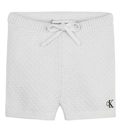 Calvin Klein Gaveske - Bluse/Shorts - Strik - Ghost Grey