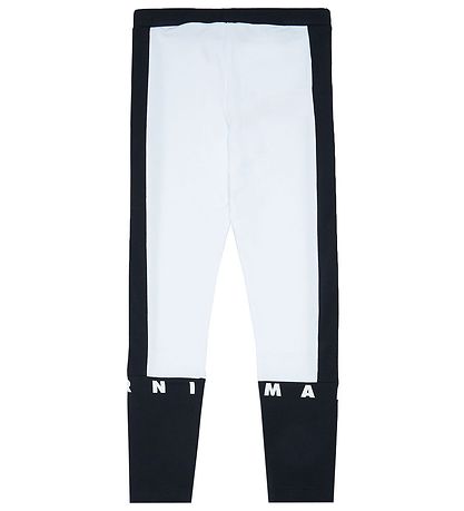 Marni Leggings - Hvid m. Sort