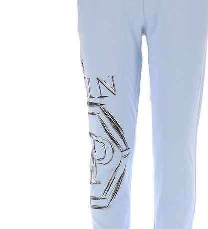Philipp Plein Sweatpants - Lysebl m. Gr