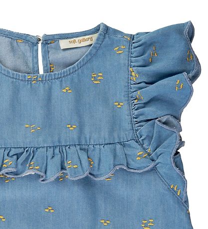 Soft Gallery Top - SgFlorin - Chambray - Blue Denim