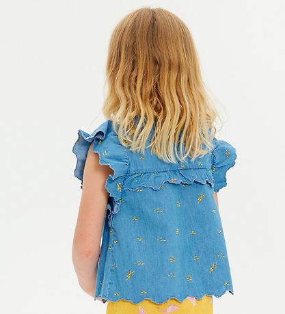 Soft Gallery Top - SgFlorin - Chambray - Blue Denim