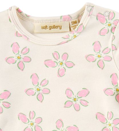 Soft Gallery Body L/ - SgGalileo - Spring - Gardenia AOP